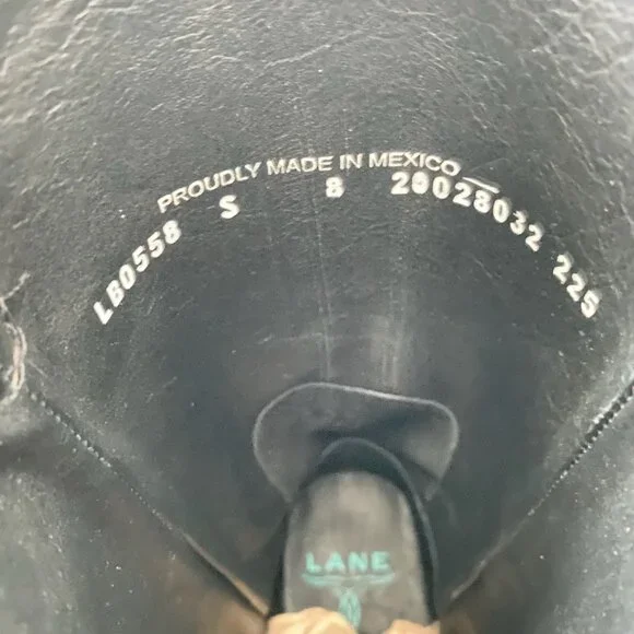 Black Suede Heeled Boots - Picture 9 of 14